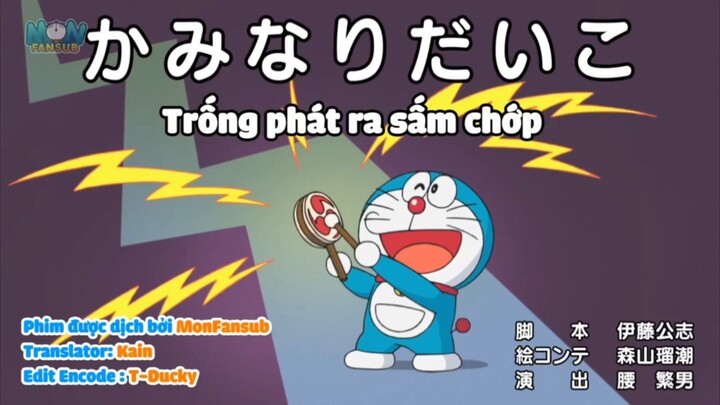 Doraemon: Trống phát ra sấm chớp & Hạt giống cây giáng sinh [Vietsub]
