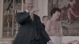 Sherlock Holmes Buckingham Palace topless scene