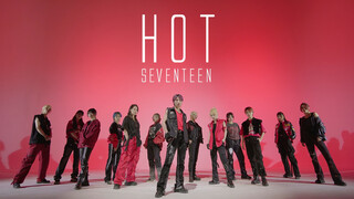 Tarian kelompok tari Pisau SEVENTEEN-HOT