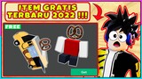 [✔️TERBARU💯]  ITEM GRATIS TERBARU 2022 !!! WAJIB PUNYA GUYS !!! - Roblox Indonesia