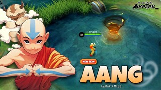 Skin Terbaru!! Aang, Sebelum Negara Api Menyerang 😱🔥[AVATAR X MLBB]