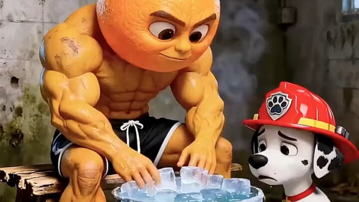 يمكن للبرتقال العضلي استخدام أقذر المياه لصنع مكعبات الثلج!