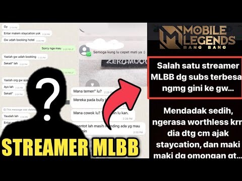 STREAMER MLBB JUTAAN SUBSCRIBER MELAKUKAN P3L3CEHAN ? GARA-GARA STAYCATION