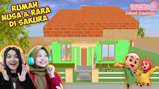 Reaksi Ani Nurhayani & Pon Pone ADA RUMAH NUSA & RARA DI SAKURA | Sakura School Simulator Indonesia