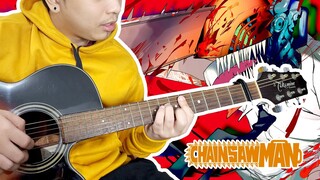 This Anime Kick's A*$! | Kick Back Chainsaw Man OP 1 Acoustic Guitar Instrumental