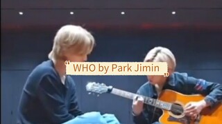 Jimin singing live [WHO] | 박지민 아카펠라 라이브 노래 | 'Muse' Hidden Video