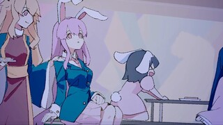[Chữ viết tay của Touhou Project] Thỏ mặt trăng quay cuồng trong không trung [Hướng tới trung tâm Su