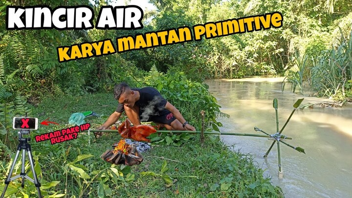 MADE IN MULES😎 BIKIN KINCIR AIR UNTUK BAKAR BELIBIS GULING, HASIL KARYA MANTAN PRIMITIVE.!!