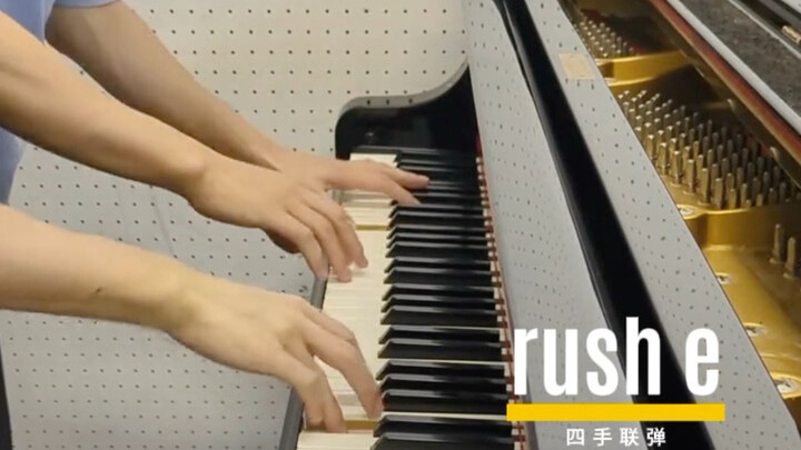 Bản nhạc piano “Rushe” song tấu bốn tay