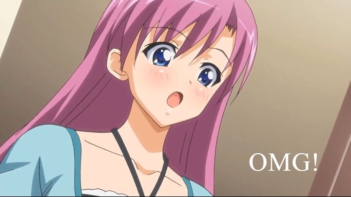 She accidentally saw her dad naked!