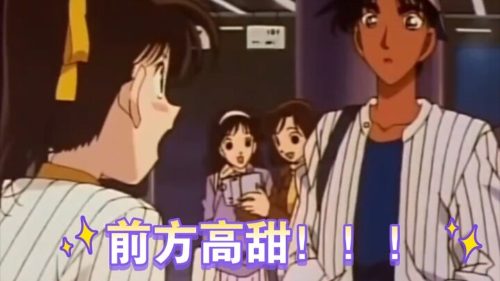 When Osaka Steel Hattori Heiji saw himself and Kazuha wearing couple costumes...