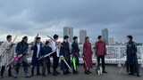 Kamen Rider Holy Blade final chapter commemorative photo of all members~ "ALMIGHTY 仮面の殷"