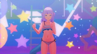 【MMD Hololive 4k/60fps】《Gawr Gura (がうる・ぐら)》 ~《[Creepy Nuts「Bling-Bang-Bang-Born」》