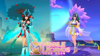 Kagura Water Lily Starlight Fest Skin VS Soryu Maiden Epic Skin | MLBB