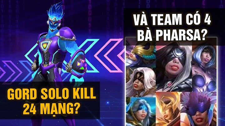 MLBB | SỨC MẠNH THẬT CỦA GORD: SOLO KILL 24 MẠNG, NHƯNG ĐỒNG ĐỘI TOÀN... PHARSA?? | Tốp Mỡ