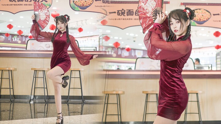 A bowl of noodles! Will a store clerk dancing in a cheongsam at a convenience store be punished? [Ka