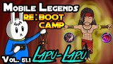 REVAMPED LAPU-LAPU - TIPS, ITEMS, SPELL, EMBLEMS, AND GUIDE - MGL MLBB RE:BOOTCAMP VOLUME 51.1