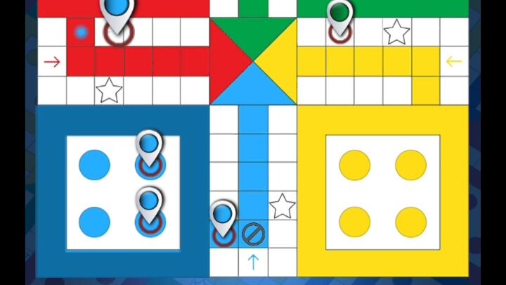 playing ludo king 漂亮啊应陆地king