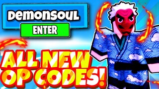 ALL NEW SECRET *UPDATE 2.8* CODES For DEMON SOUL! In Roblox Demon Soul Simulator