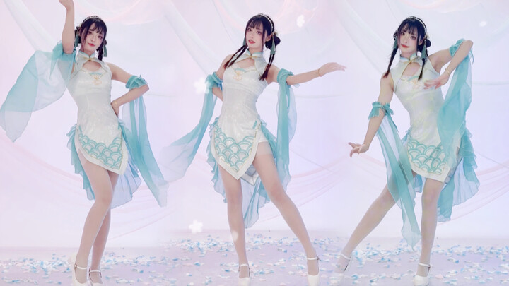 ชุดกี่เพ้า Wenwan ❀Falling Flower Love❀ เวอร์ชั่นขยายหน้าจอแนวตั้ง