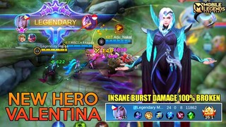 Valentina Mobile Legends , New Hero Valentina Broken Damage - Mobile Legends Bang Bang