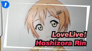 [LoveLive!] Menggambar Hoshizora Rin dengan Pensil Warna_1