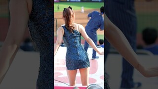 뒤에서보는 오도방정 발콩콩ㅋㅋ 최홍라 치어리더 Hong Ra