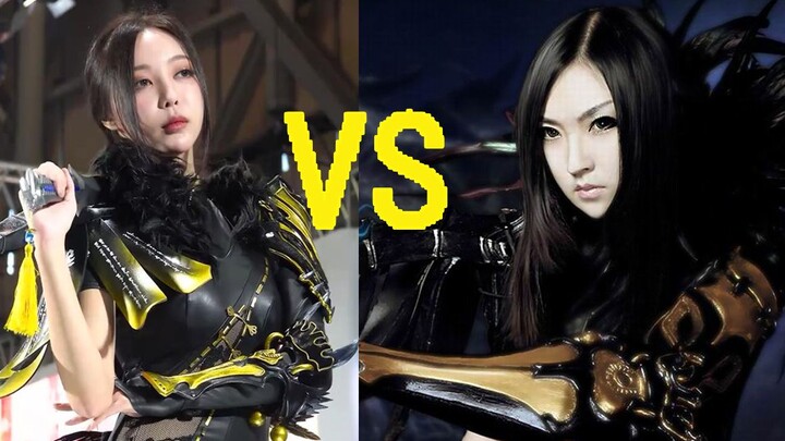 Of the two cosplay sword spirits at the comic show, Qin Yijue’s young lady, whose cosplay is more si