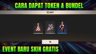 CARA MENDAPATKAN TOKEN PARTY HAT TOKEN TRUMPET DAN BUNDLE STEREO BLASTER FREE FIRE