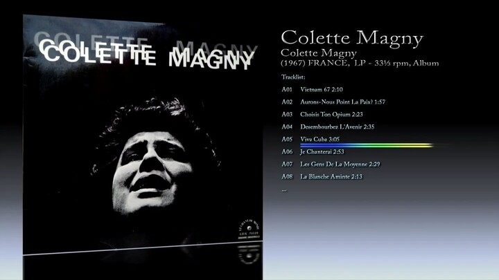 Colette Magny (1967) Colette Magny [LP - 33⅓ RPM - Album]