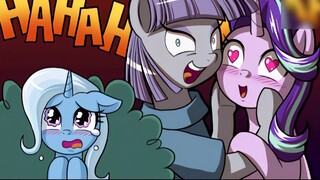 MLP Audio Comic】 Beraninya Lime Pie berani merebut status Trixie saya?