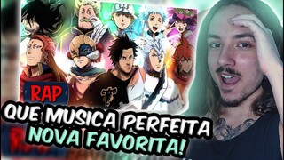 (O MELHOR!) REAGINDO ao Rap dos Capitães (Black Clover) - É O NOSSO DEVER | KG Raps | REACT | Nai