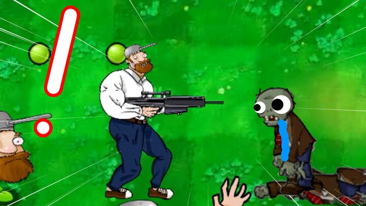 Dave: Don't be afraid, it's the new Pea Shooter!