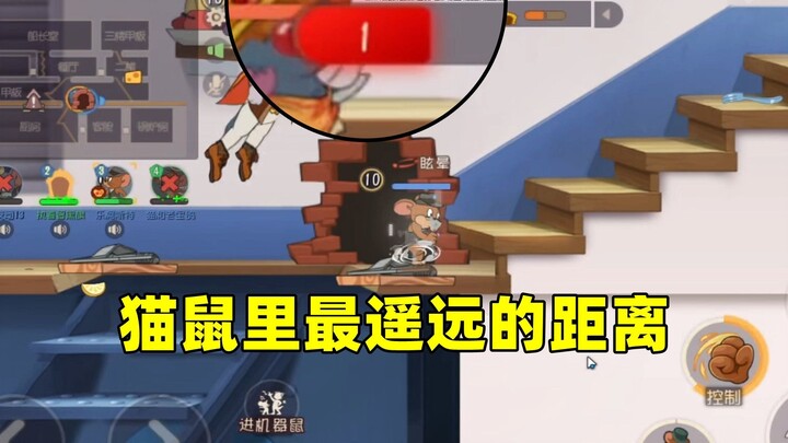 لعبة الموبايل "القط والفأر": أبعد مسافة بين القط والفأر ظهرت أخيرًا!