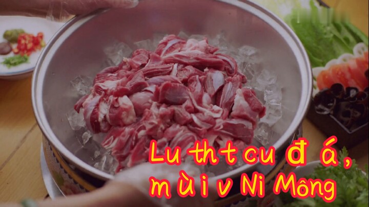 Lẩu thịt cựu đá, mùi vị Nội Mông