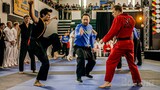 Karate Championship's First fights | Cobra Kai | CLIP