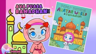 Paper Gaming Avatar World Edisi Ramadhan!!! Puasa bareng Ava! -  Goduplo TV