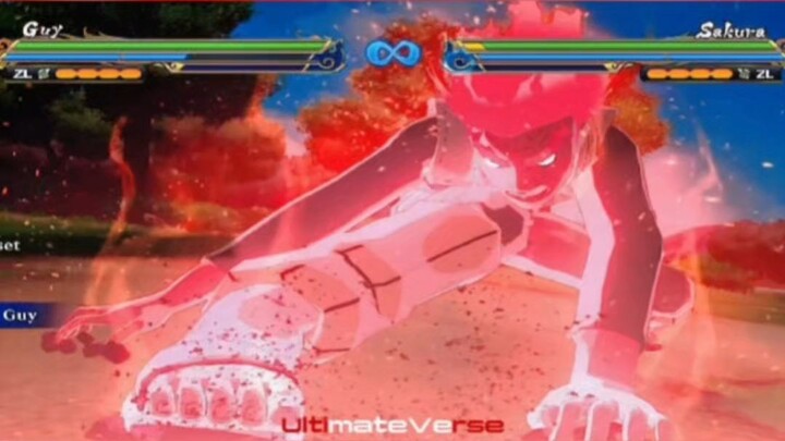 MightGuy Ultimate Jutsu Red Dragon "NIGHT GUY"