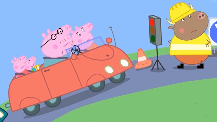 [Peppa Pig] Chaoshan version Episode 23 Road construction in Chaoshan