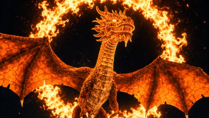 POV: Burning Dragon Drone Show #bilibili #droneshow #video #burningdragon