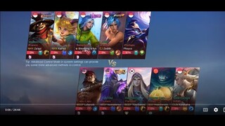 Wacky Builds vs Wacky Comps: Game 1 // Mobile Legends