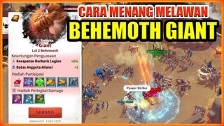 TUTORIAL CALL OF DRAGONS !! CARA MENANG MELAWAN BEHEMOTH GIANT !!