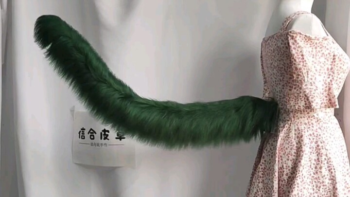 Movable tail. Genshin Impact Xiao cat tail, electric, can be shaped as you like. Goro, Yagami, etc. 