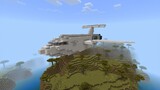 Timelapse Minecraft bikin pesawat pesawatan