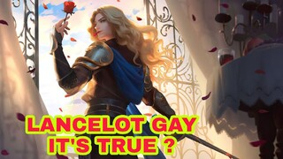 LANCELOT GAY IT'S TRUE MOBILE LEGENDS BANG BANG