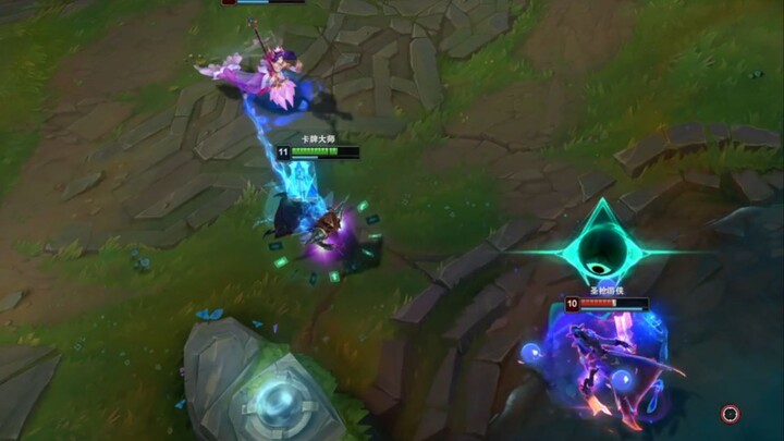 Lucian: Two vs. one, and it’s a card—how can I possibly lose?