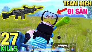 [PUBG MOBILE] Team Địch Đi Săn Định Hấp Diêm Ta Caz và Ăn Đủ Cái Kết Với M249 | T98