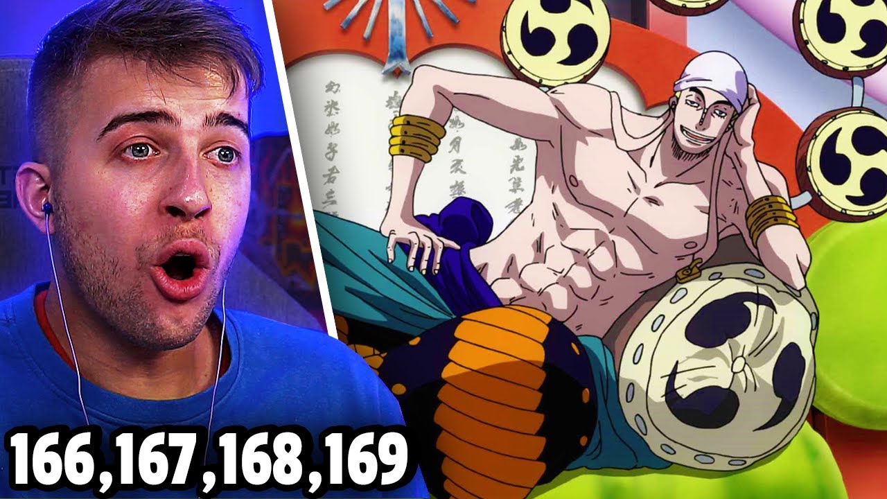 God Eneru Reveal One Piece Episode 166 167 168 169 Reaction Review Bilibili