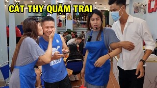 DIVA Cát Thy ghẹo Trai đẹp cười bể bụng - Ẩm thực Cha Rồng