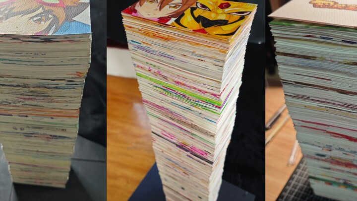 It took 247 days! 3846 hand-drawn pictures! Farewell to my childhood!